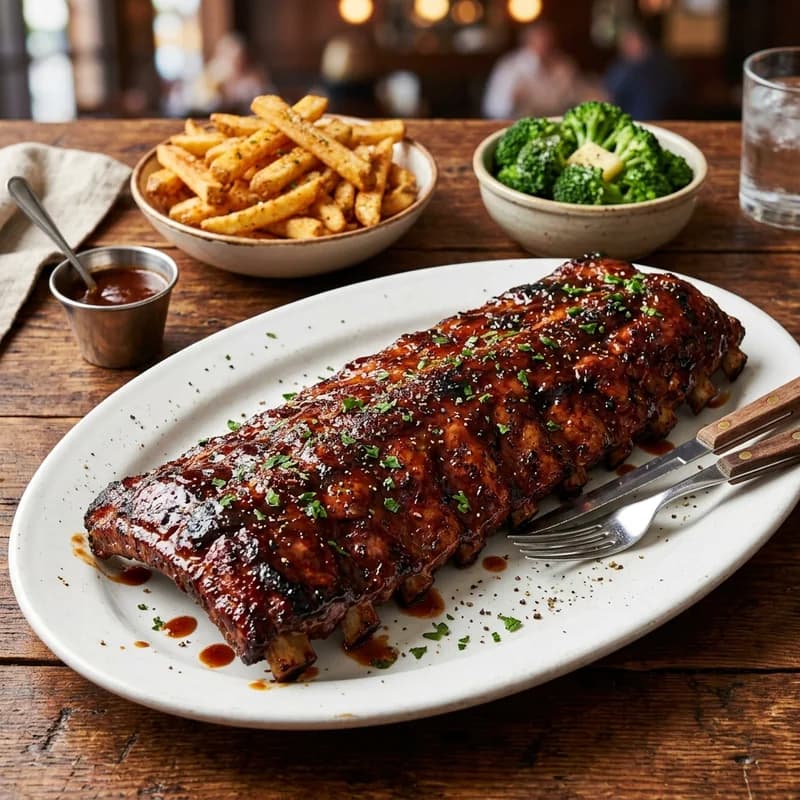 Texas Roadhouse Full Slab Ribs – menu photo
