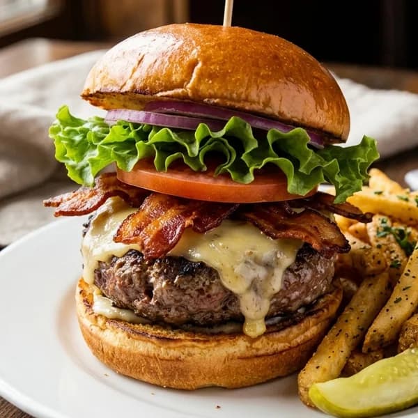 Texas Roadhouse All-American Cheeseburger – menu photo