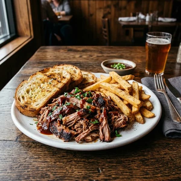 Texas Roadhouse Pulled Pork Dinner – menu photo