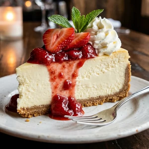 Texas Roadhouse Strawberry Cheesecake – menu photo