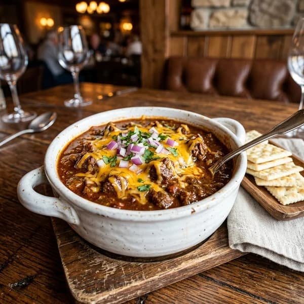 Texas Roadhouse Texas Red Chili (no beans) - Cup – menu photo