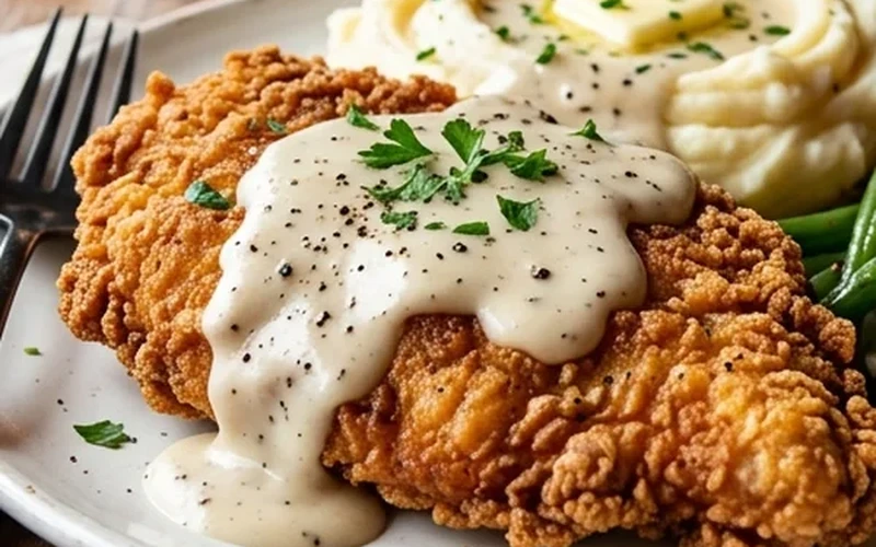 Country Fried Sirloin - Texas Roadhouse Lunch