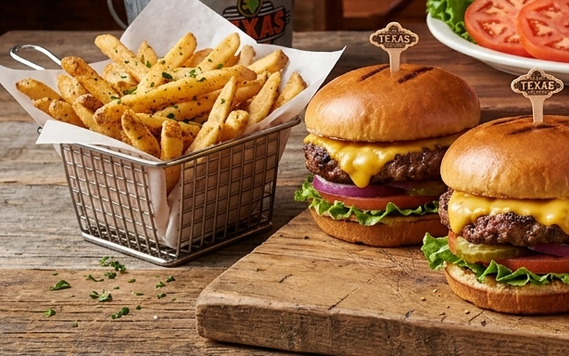 Mushroom Jack Chicken Sandwich - Texas Roadhouse Lunch
