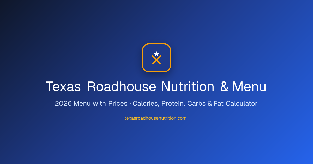 Texas Roadhouse Early Dine Menu, Prices & Hours (2026)